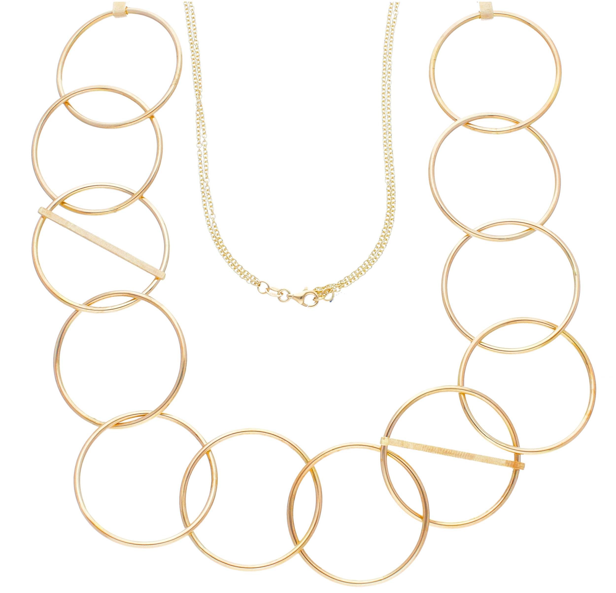 Golden necklace k14 (code S242441)